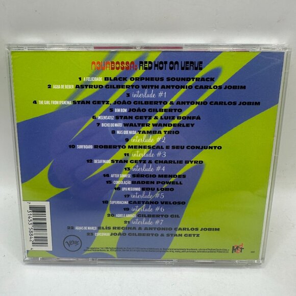 Nova Bossa: Red Hot on Verve / Various 1996 CD Album 314 535 884-2 - Picture 2 of 4
